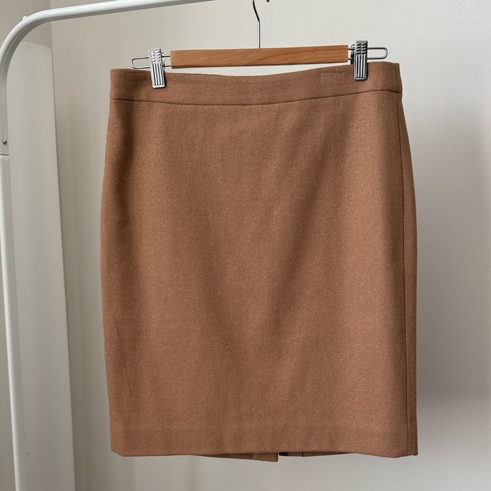 J. Crew Wool Blend The Pencil Skirt Size 6